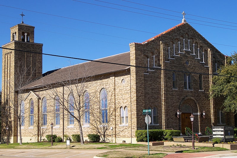Church building in Bryan, Texas
