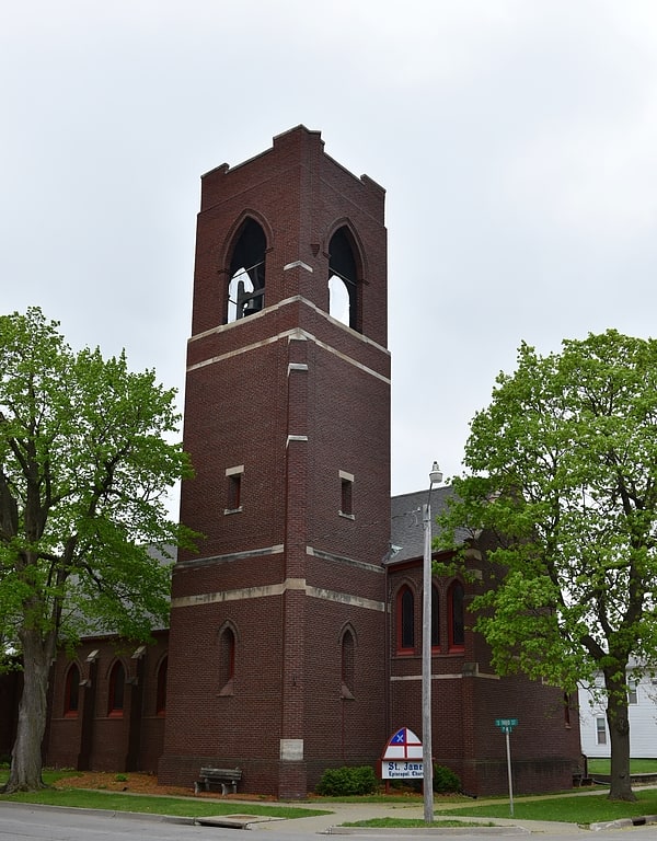 Episcopal church in Oskaloosa, Iowa