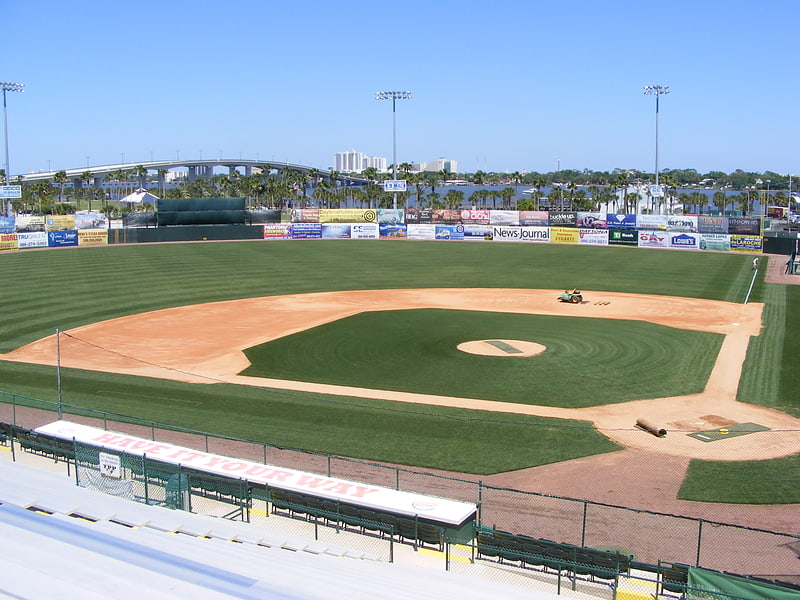 Baseball field in Daytona Beach, Florida