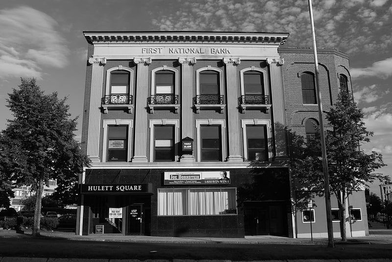 Commercial building in Lewiston, Maine