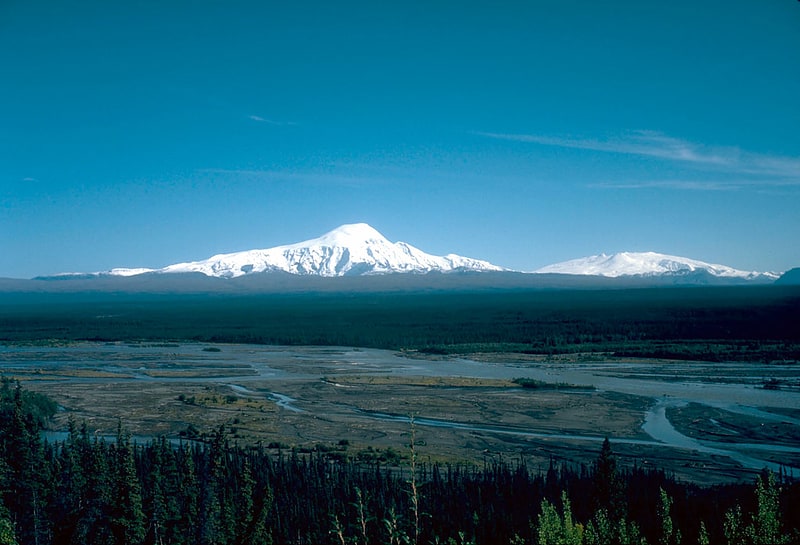 Schildvulkan in Alaska