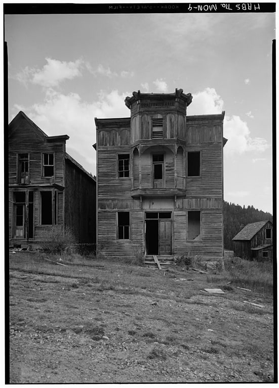 Building in Elkhorn, Montana