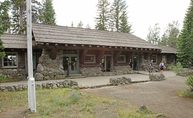 Museum in Yellowstone National Park, Wyoming