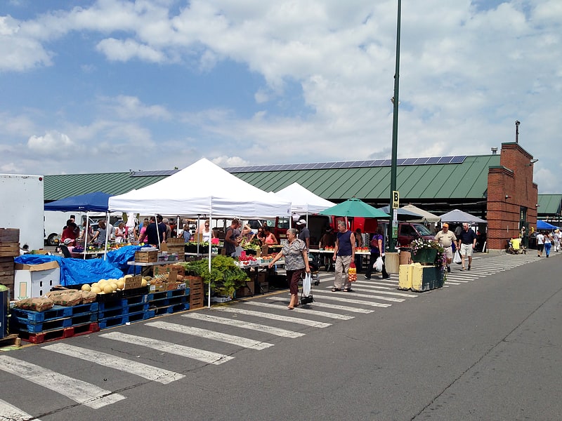 Farmers' market in Syracuse, New York