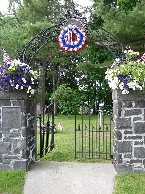 Cemetery in Johnstown, New York