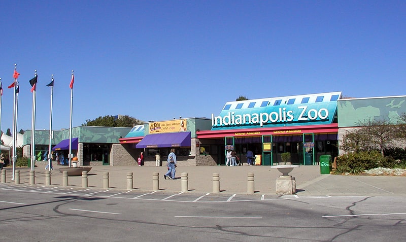 Parc zoologique à Indianapolis, Indiana