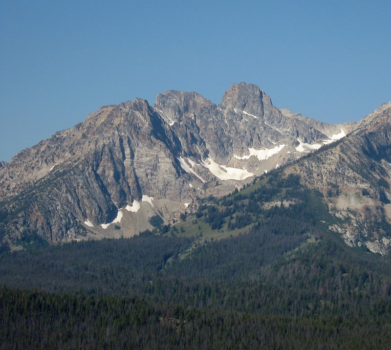 Peak in Idaho
