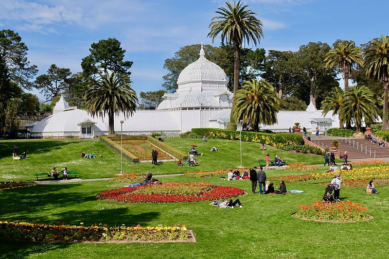 Botanical garden in San Francisco, California
