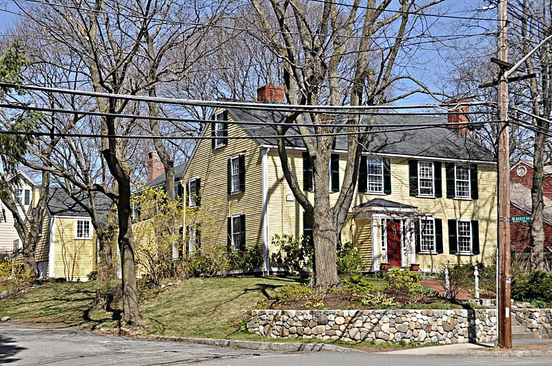Historical landmark in Medford, Massachusetts