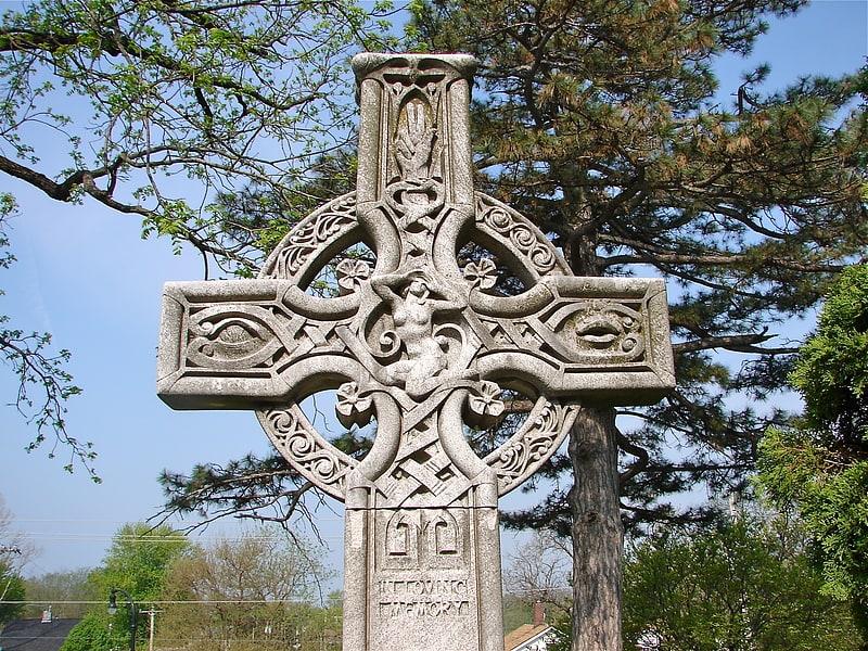 Cemetery in Rock Island, Illinois