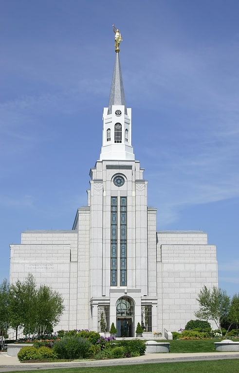 Temple de l'église de jésus-christ des saints des derniers jours à Belmont, Massachusetts