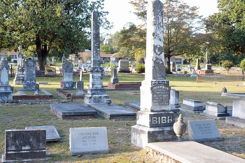 Cemetery in Waycross, Georgia