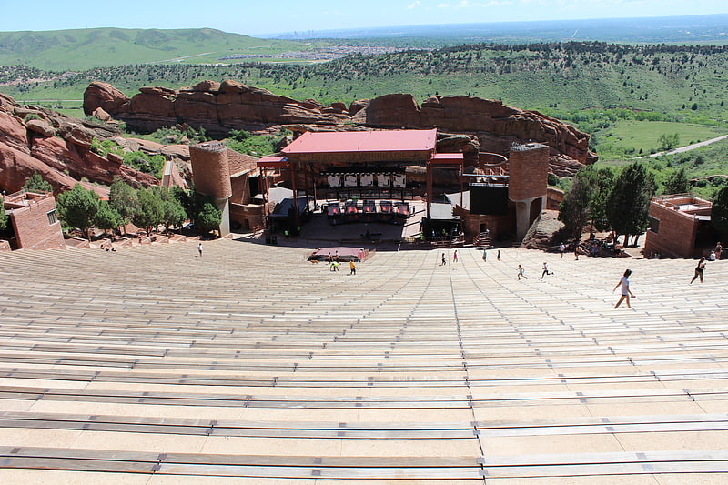 Amphitheater in Jefferson County, Colorado