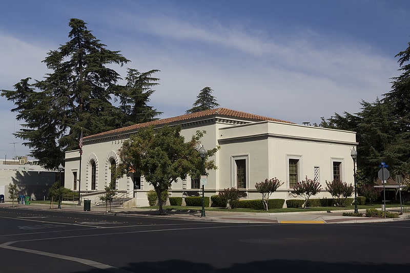 Post office in Merced, California