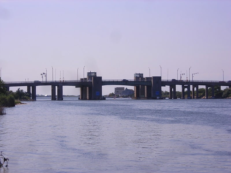 Bridge in Gilgo-Oak Beach-Captree, New York