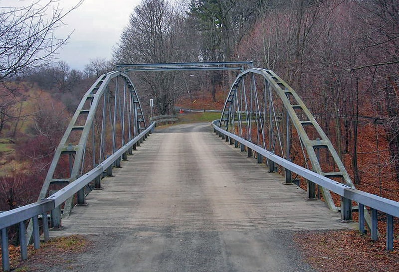 Truss bridge in Albany, New York