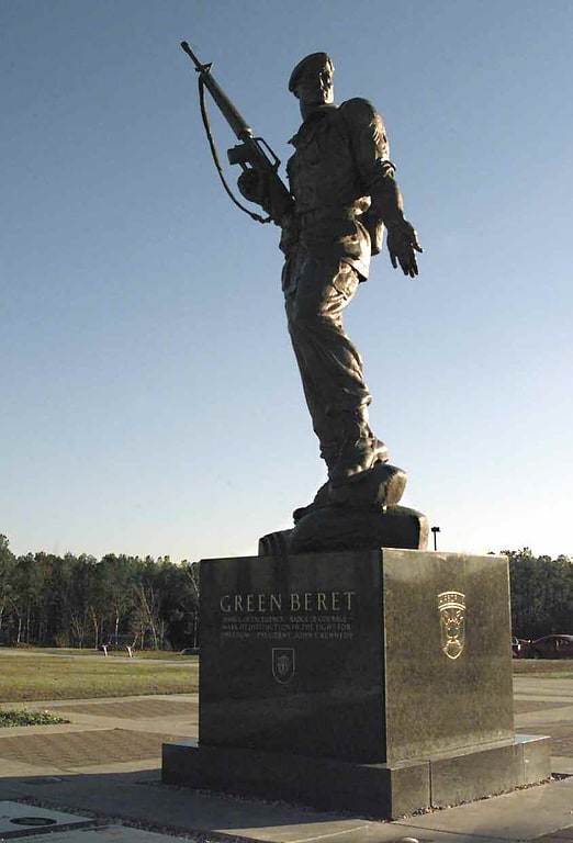 The Special Warfare Memorial Statue