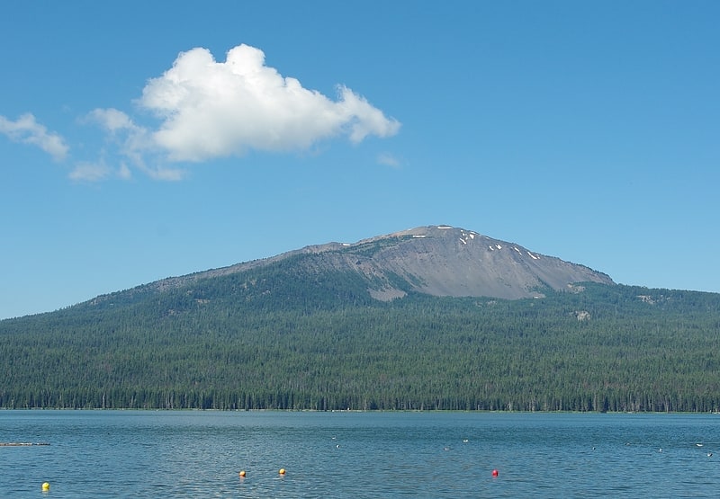 Shield volcano in Oregon