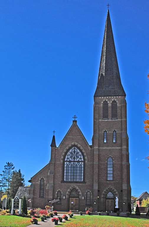 Iglesia católica en Sault Ste. María, Míchigan