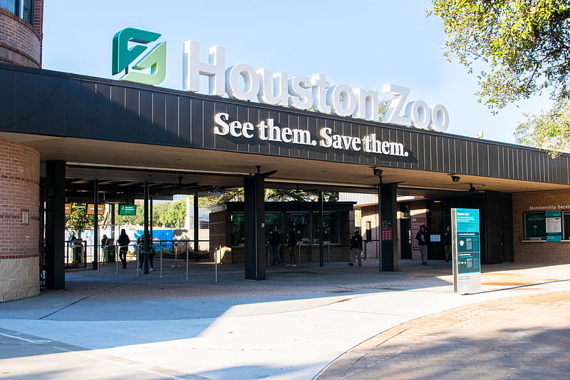 Zoological park in Houston, Texas