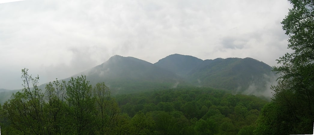 Montagne dans le Tennessee