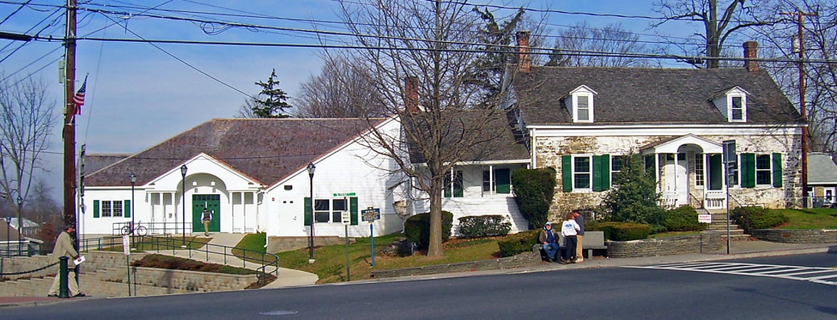Public library in New Paltz, New York