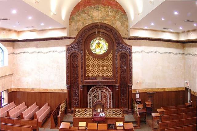 Orthodox synagogue in Woodmere, New York