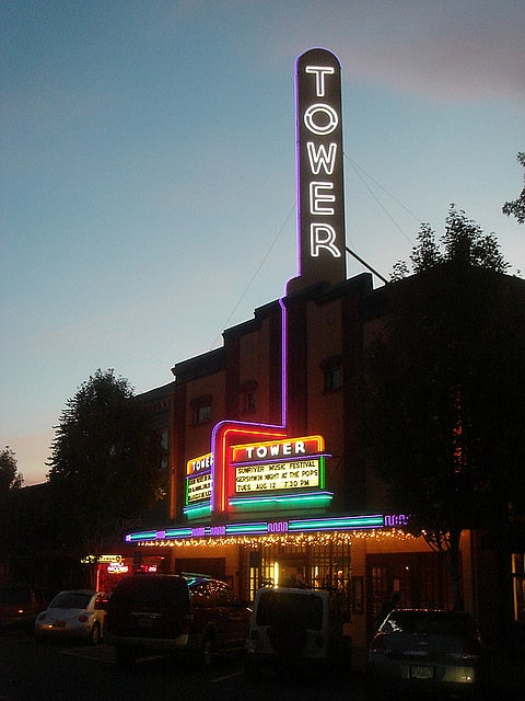 Movie theatre in Bend, Oregon