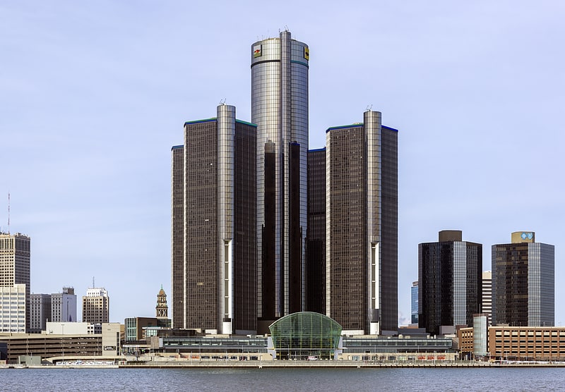 Kompleks budynków w Detroit, Michigan