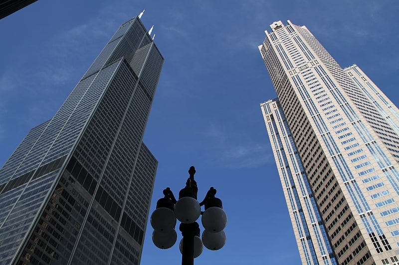 Wieżowiec w Chicago, Illinois