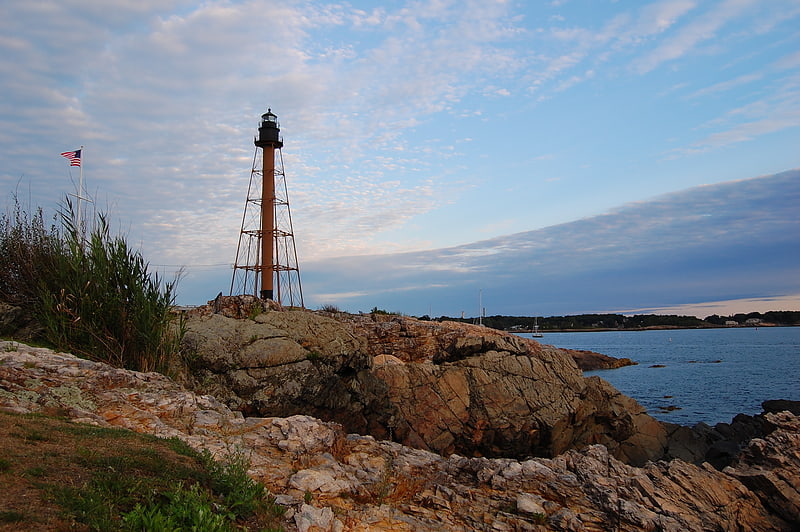 Lighthouse in Marblehead, Massachusetts