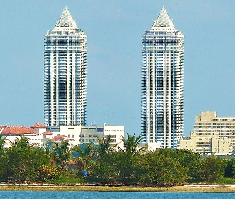 Building complex in Miami Beach, Florida