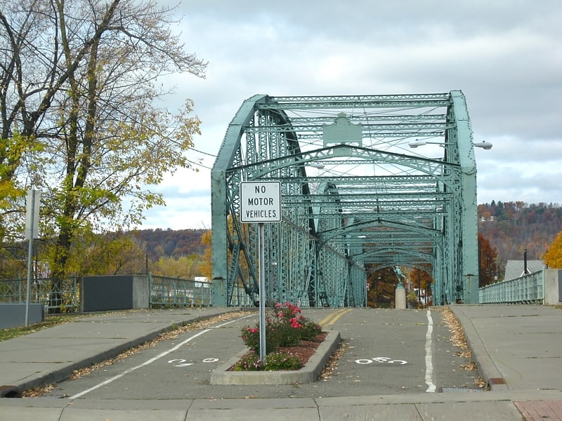 Truss bridge in Binghamton, New York