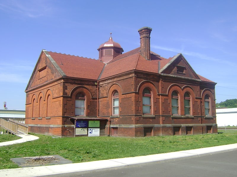 Building in Troy, New York