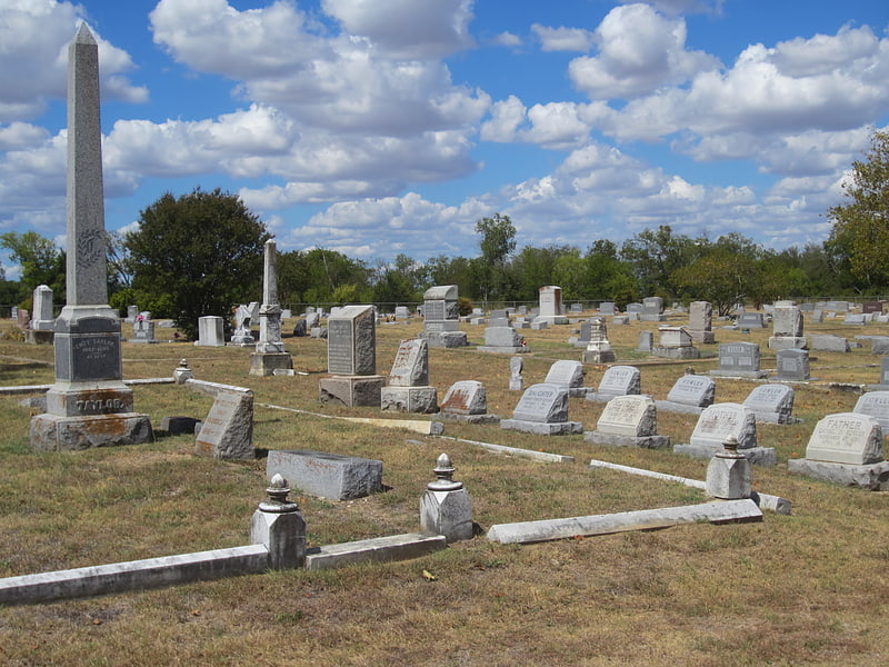 Cemetery in Georgetown, Texas