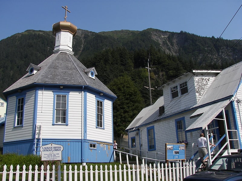 Rosyjski kościół prawosławny w Juneau, Alaska
