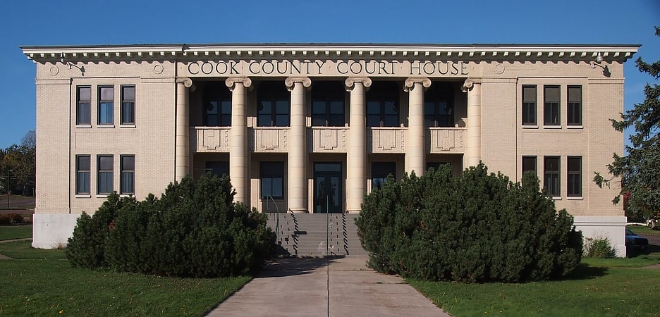 Courthouse in Grand Marais, Minnesota