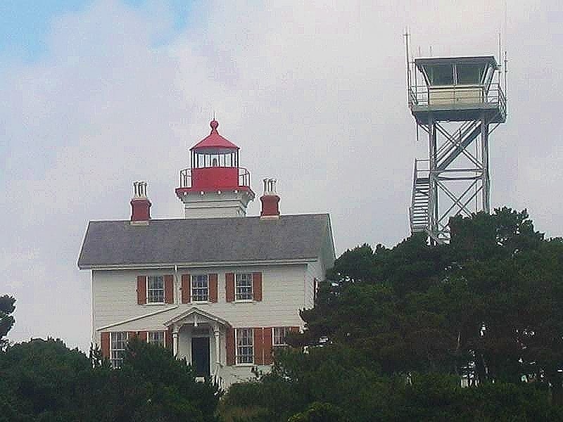 Lighthouse in the Lincoln County, Oregon