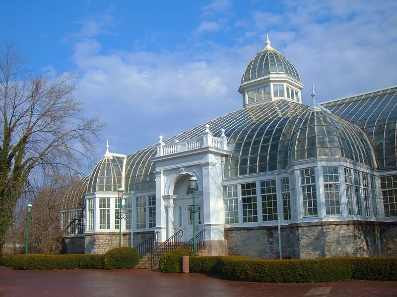 Jardin botanique à Columbus, Ohio