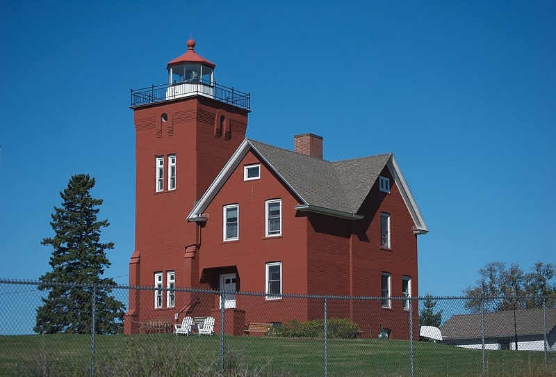 Lighthouse in Two Harbors, Minnesota