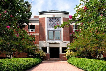 University library in Williamsburg, Virginia