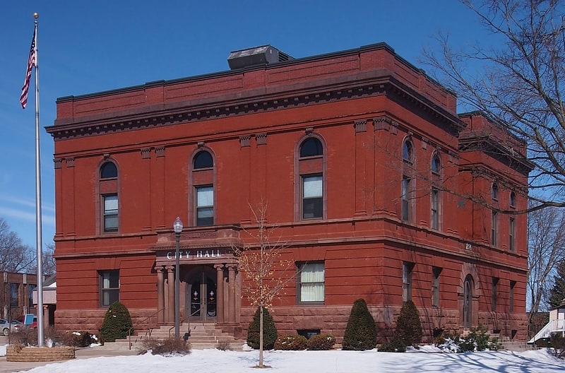 City or town hall in Faribault, Minnesota