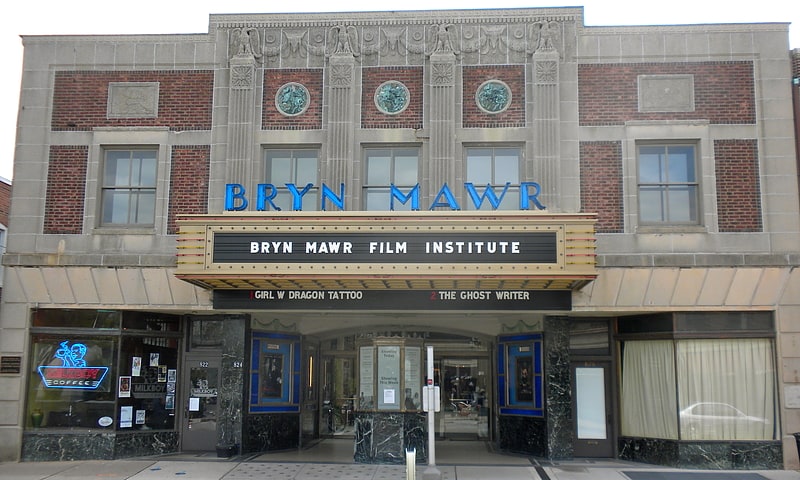 Movie theater in Bryn Mawr, Pennsylvania
