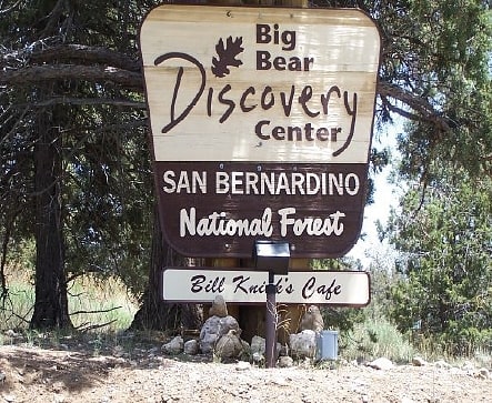 Visitor center in Fawnskin, California
