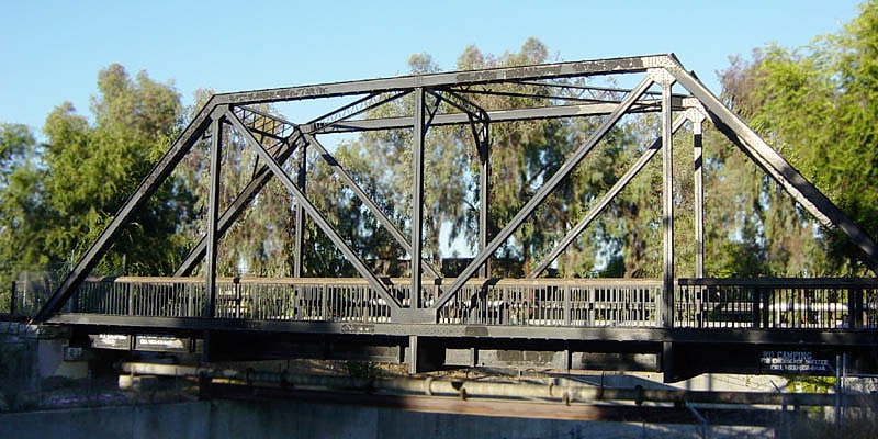 Fachwerkbrücke