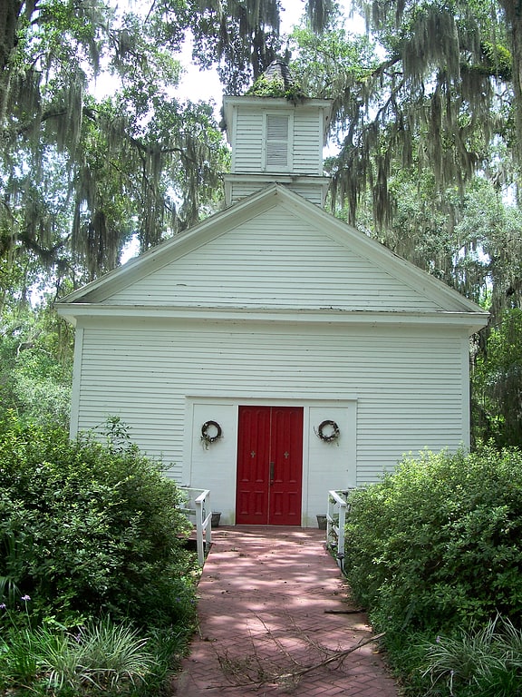 Episcopal church in Micanopy, Florida
