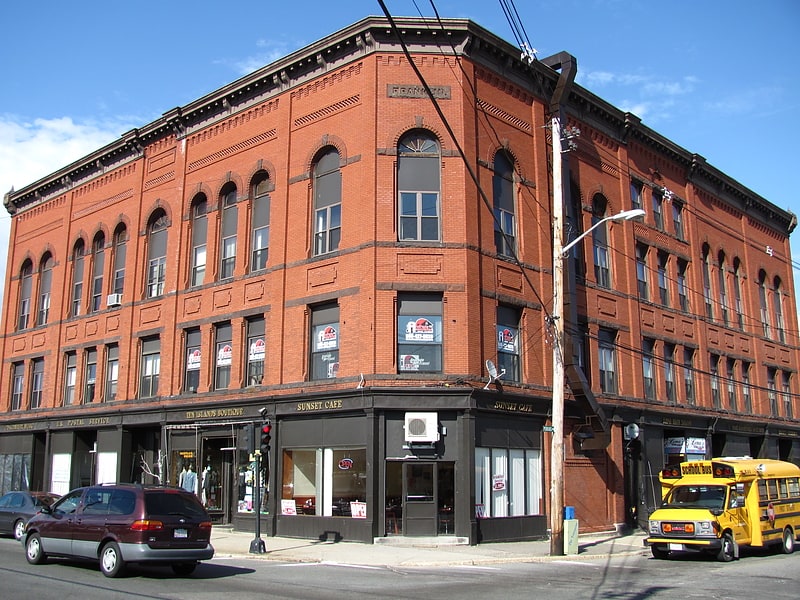 Commercial building in Brockton, Massachusetts