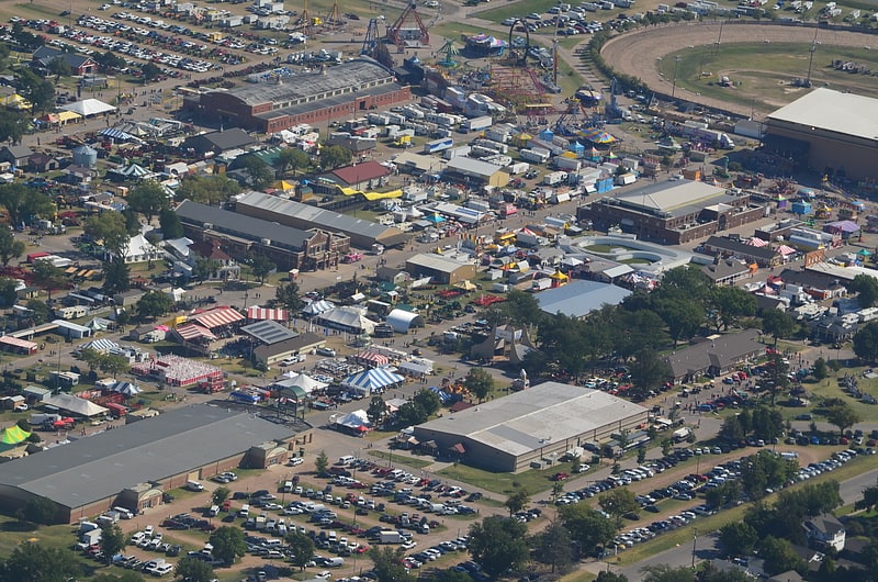 Fairground in Hutchinson, Kansas