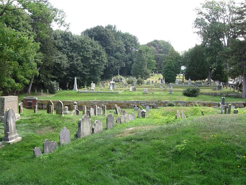 Cemetery in Cohasset, Massachusetts