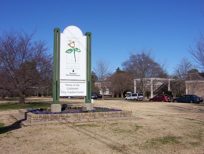 Botanical garden in Memphis, Tennessee